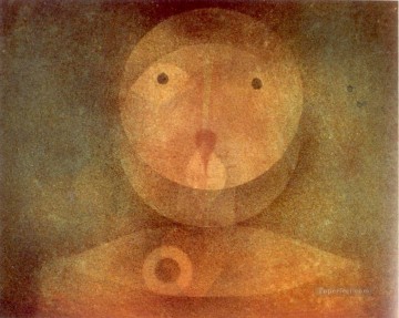 Pierrot Lunaire Paul Klee texturé Peinture à l'huile